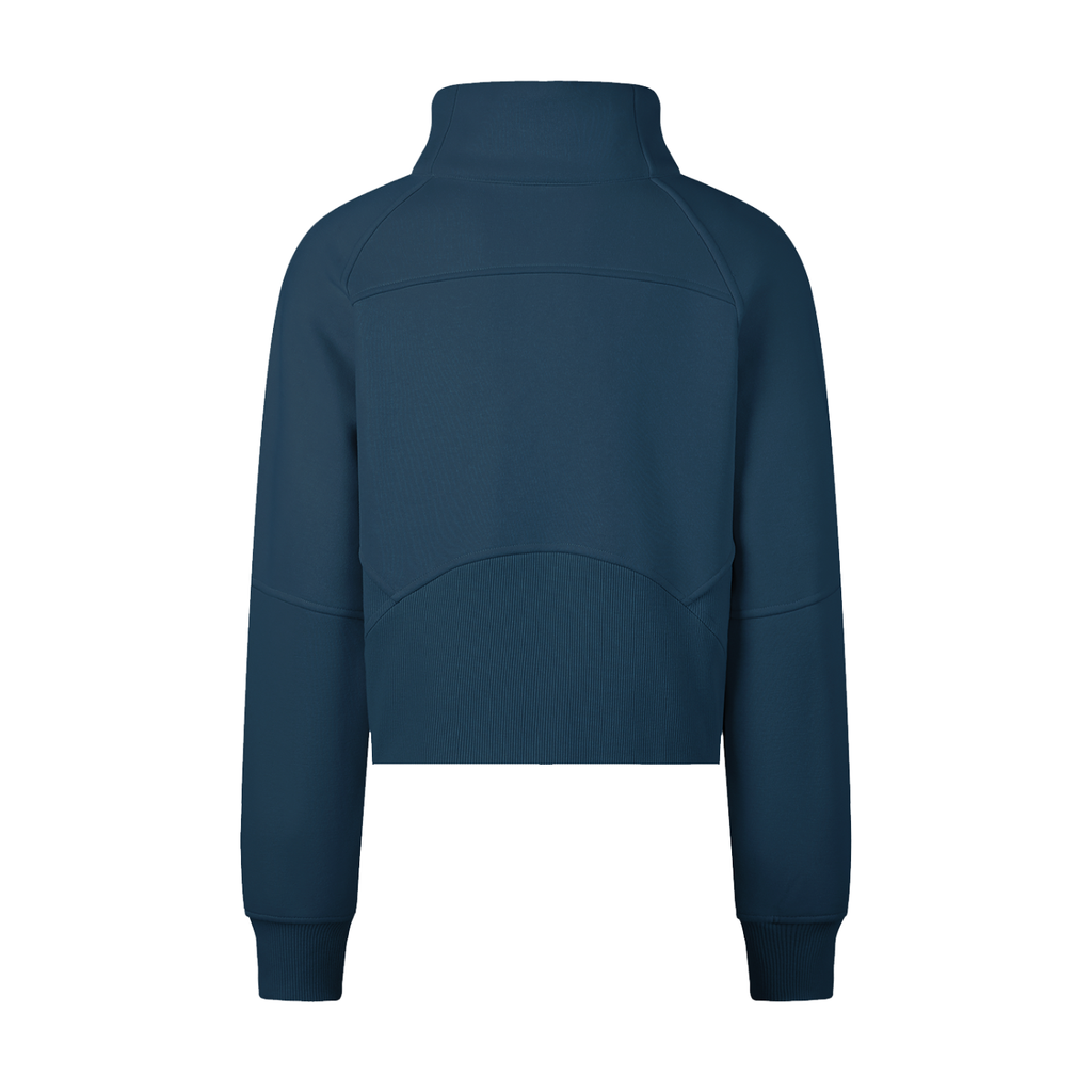 P.O.P.E. Cropped Half-Zip Sweatshirt