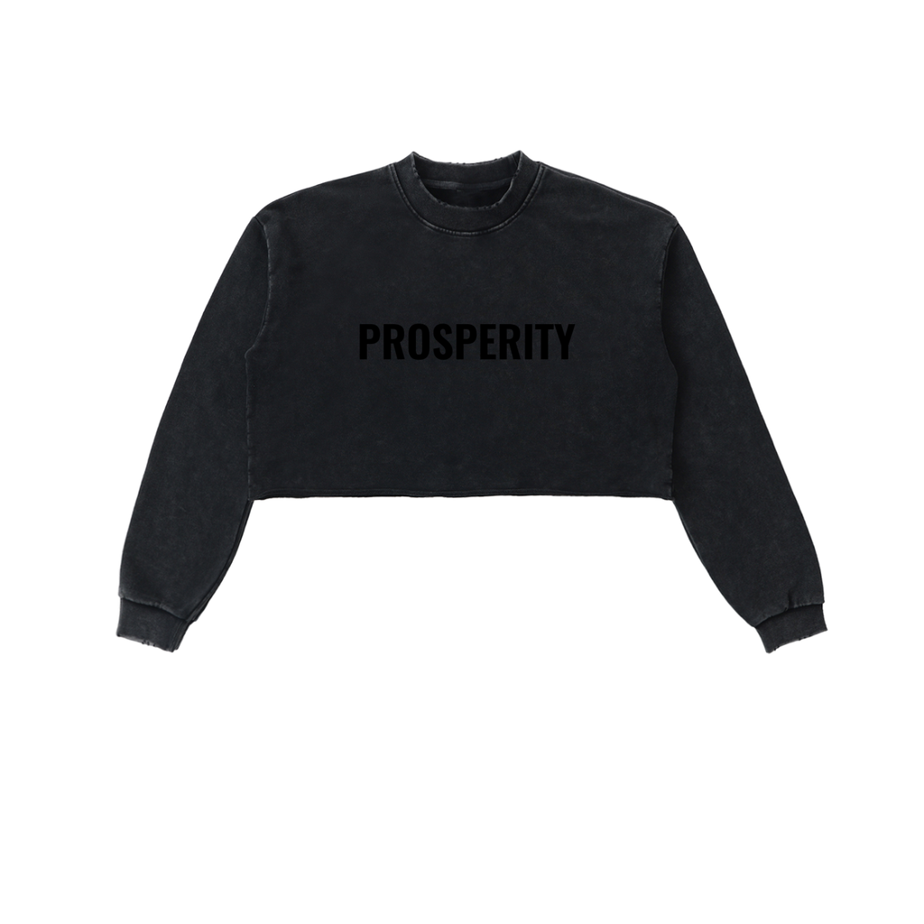 PROSPERITY Cropped Sweatshirt