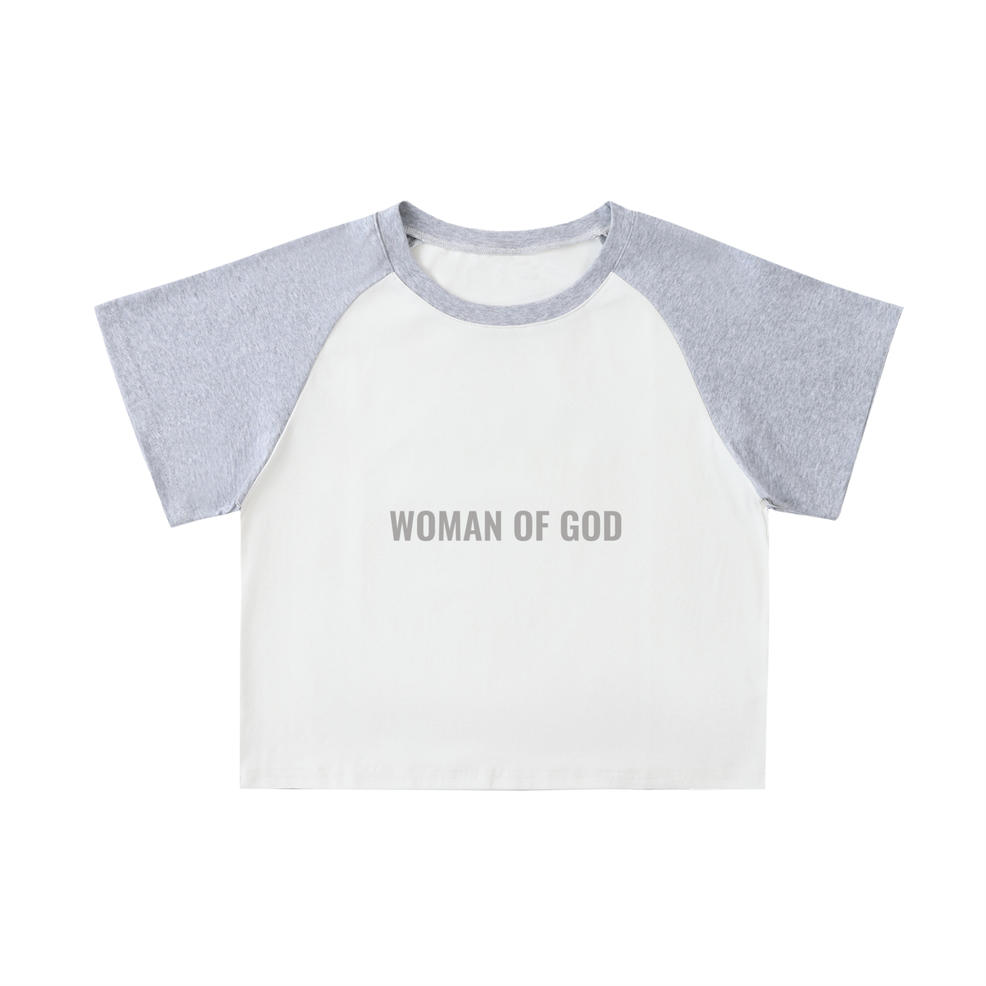 WOMAN OF GOD Cropped T-shirt