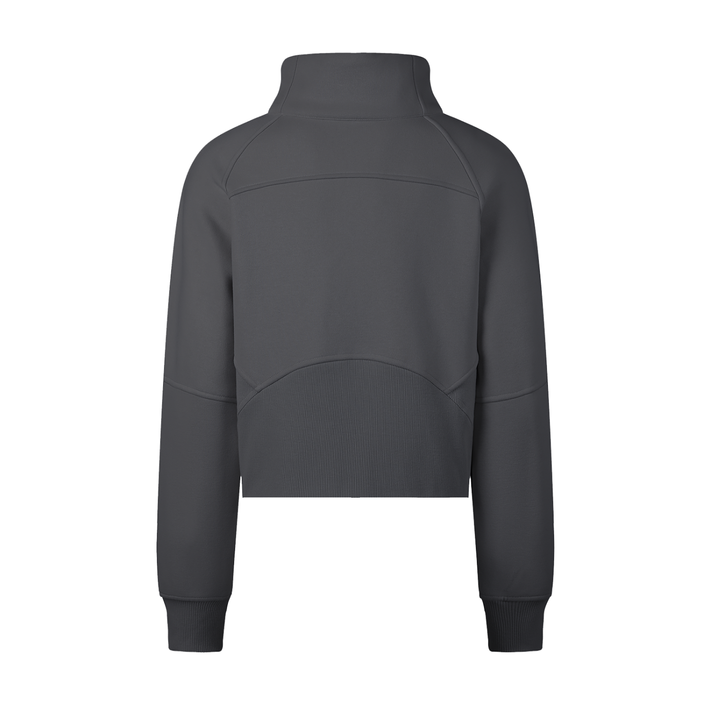 P.O.P.E. Cropped Half-Zip Sweatshirt