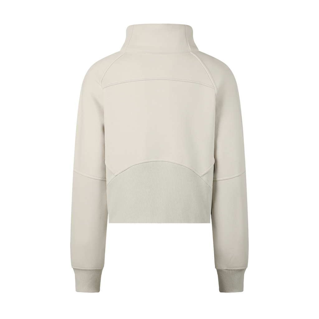 P.O.P.E. Cropped Half-Zip Sweatshirt