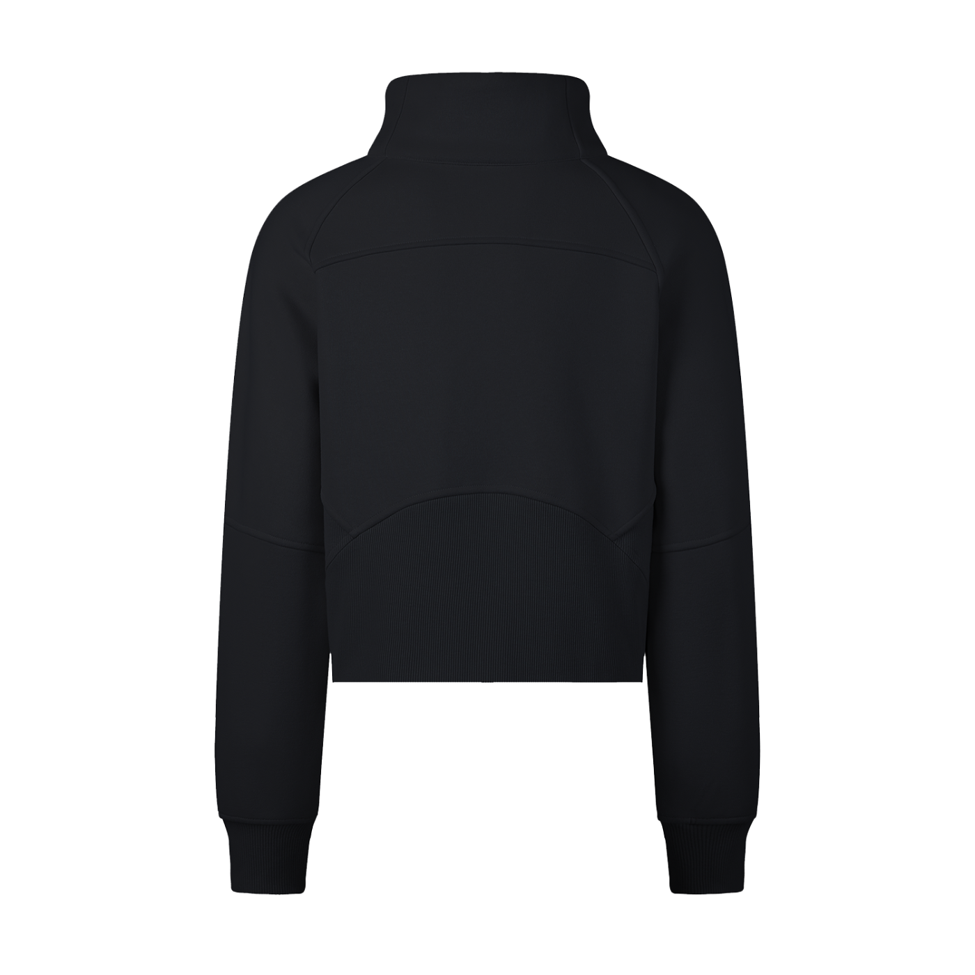 P.O.P.E. Cropped Half-Zip Sweatshirt