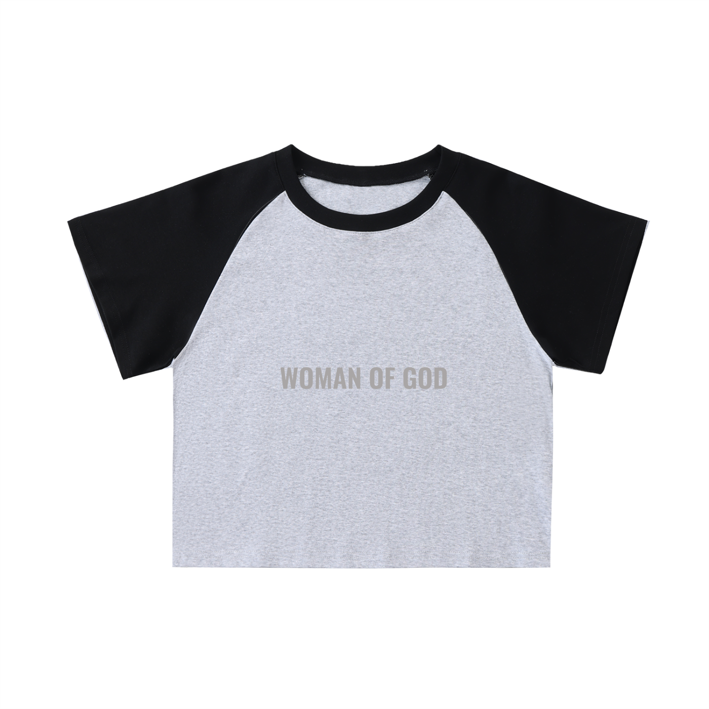 WOMAN OF GOD Cropped T-shirt